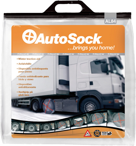 Textilní sněhové řetězy AutoSock pro nákladní auta a autobusy